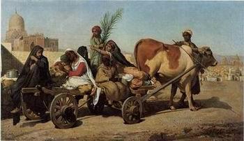 unknow artist Arab or Arabic people and life. Orientalism oil paintings 170 China oil painting art